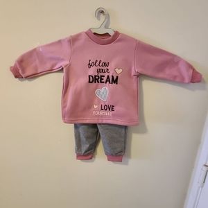 Toddler girl pjs set
